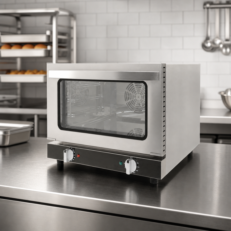 Product image #3 for CAC China Quarter-Size Countertop Convection Oven, 0.9 Cu. Ft., 120V