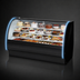 Thumbnail image #3 for True Specialty Display 77-1/4 Inch Full-Service Self-Contained Refrigerated Curved Glass Bakery Display Case
