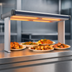 Thumbnail image #3 for Glo-Ray® Designer Dual Strip Infrared Heat Lamp with Lights, 33-1/2 Inch Wide, Aluminum, 1020 Watts