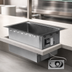 Thumbnail image #3 for Eagle Group Drop-In Electric Food Warmer with Drain, Wet/Dry Operation, 1 Full-Size Pan Opening, 120V