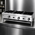 Thumbnail image #3 for Jade Range Supreme JHP-448-F 48-Inch Floor Model Gas Hot Plate with 4 Burners