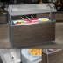 Thumbnail image #3 for Vollrath 2-Series Affordable Portable 3-Pan 46-Inch Non-Refrigerated Cold Food Station with Buffet Breath Guard, Lights, Granite Solid Base