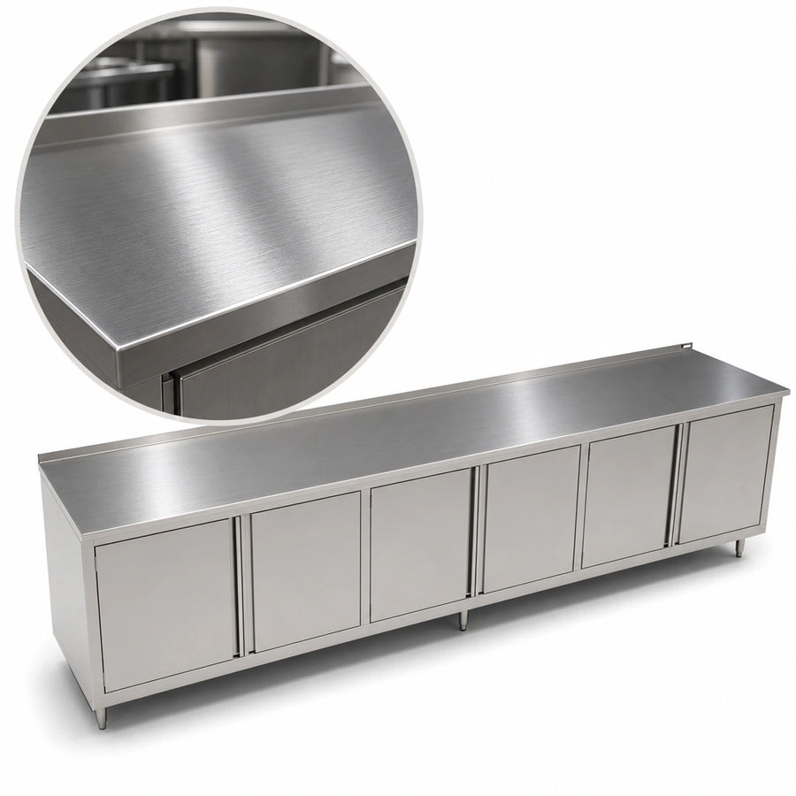 16-Gauge Type 300 Stainless Steel Top