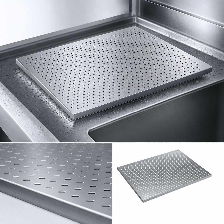 Perforated Stainless Steel Top