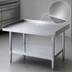 Thumbnail image #3 for Turbo Air 30 x 12 Inch 18-Gauge Stainless Steel Top Equipment Stand with Galvanized Base and Undershelf