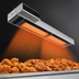 Thumbnail image #3 for Hatco Glo-Ray® GRAIHL-54D3 54-Inch Dual Lighted Infra-Black Strip Heater with 3-Inch Spacer