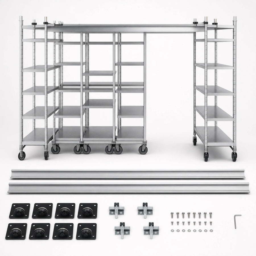 Track Sections And Hardware Included