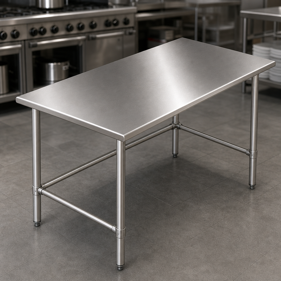 Reinforced Stainless Steel Top