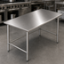 Thumbnail image #3 for Sapphire Manufacturing 72-Inch x 24-Inch 18-Gauge 400 Series Stainless Steel Work Table
