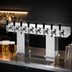 Thumbnail image #3 for Perlick Bridge Tee Countertop Draft Beer Tower, Extra High, 8 Faucets, Polished Chrome, Glycol-Cooled
