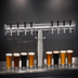 Thumbnail image #3 for Krowne 8-Faucet Single-Column Pipe T-Head Beer Tower, Air Cooled, Brushed Stainless Steel, 37-3/4-Inch Countertop Mount