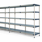Thumbnail image #3 for Metro MetroMax 4 5AX537G4 5-Shelf Add-On Polymer Shelving Unit, 36"W x 24"D x 74"H, Blue