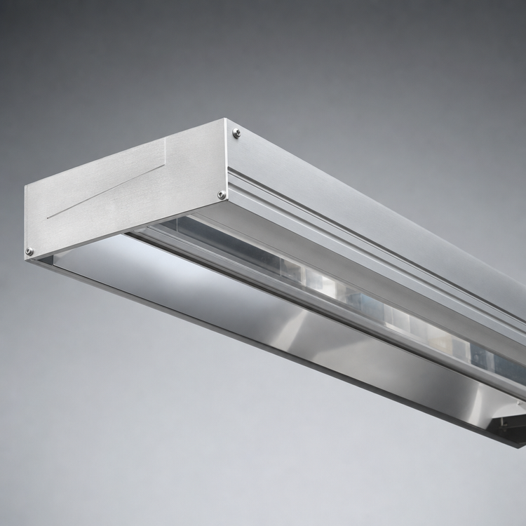 Product image #3 for Eagle RedHots 24-Inch Lighted Single Remote Strip Heat Lamp, 208V, Aluminum