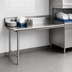 Thumbnail image #3 for Eagle Group Straight Clean Dish Table, Left-to-Right Operation, 108 x 30 x 43-1/2 Inches, 16/430 Stainless Steel Top