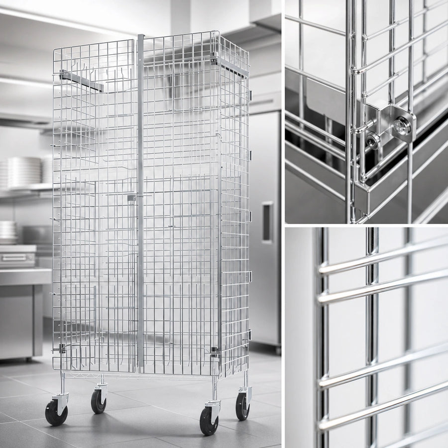 Heavy-Gauge Chrome-Plated Wire