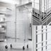 Thumbnail image #3 for Winco Chrome-Plated Wire Security Cage Set, 24 x 36 x 63 Inches