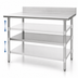 Thumbnail image #3 for Eagle Group 144 Inch x 24 Inch Adjustable Galvanized Work Table Undershelf