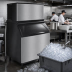 Thumbnail image #3 for Koolaire KDT1700A Air-Cooled Self-Contained Full-Dice Cube Ice Machine, 1652 lb/24 Hr, 48-Inch Wide