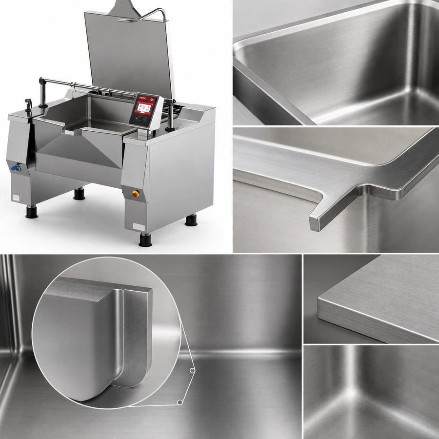 Stainless Steel Cooking Vessel