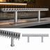 Thumbnail image #3 for Krowne Double T-Head Glycol-Cooled 20-Faucet Beer Tower, 60-Inch Stainless Steel