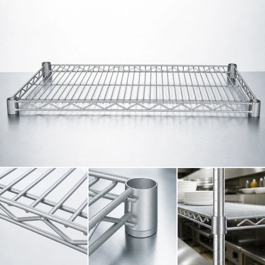 Silver Epoxy-Coated Finish