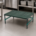 Thumbnail image #3 for QuadPlus Stationary Dunnage Rack with 3-Sided Frame, 24 x 24 x 14 Inch, 1000 lb Capacity, Green Epoxy Finish