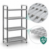 Thumbnail image #3 for Cambro Camshelving Elements XTRA 4-Tier Stationary Starter Unit, 18 x 48 x 84 Inches, Vented