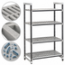 Thumbnail image #3 for Camshelving Elements XTRA 4-Tier Stationary Starter Shelving Unit, 21 x 42 x 64 Inches, Speckled Gray