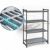 Thumbnail image #3 for Cambro Camshelving® Basics Plus 4-Tier Stationary Starter Polymer Shelving Unit, 18