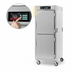Thumbnail image #3 for Metro C5 8 Series Full-Height Mobile Controlled Temperature Holding Cabinet with Solid Dutch Doors and Universal Wire Slides