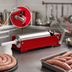 Thumbnail image #3 for Trento 26 lb. Red Manual 2-Speed Horizontal Direct-Drive Sausage Stuffer