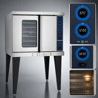Thumbnail image #3 for Duke Manufacturing 613-G3XX Gas Convection Oven, Single Deck, Deep Depth, 6 Full-Size Pan Capacity, Solid-State Digital Controls