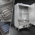 Thumbnail image #3 for MasterRange 36-Inch Propane Gas Smokehouse Smoker with Right-Hinged Door