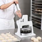 Thumbnail image #3 for DoughXpress BakeryXpress DX-BMIH-18 Manual Countertop Dough Divider, 18-Piece, 2–9 oz Portions