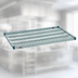 Thumbnail image #4 for Metro Super Erecta Super Wide 48 x 30 Inch Wire Shelf, Metroseal Green Epoxy with Microban