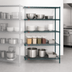 Thumbnail image #3 for Metro Super Erecta Metroseal 3 Add-On Wire Shelving Unit, 30 x 21 x 63 Inches, 4 Shelves