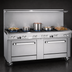 Thumbnail image #3 for Southbend Ultimate 72-Inch Gas Restaurant Range with 6 Open Burners, 36-Inch Thermostatic Griddle, and 2 Standard Ovens
