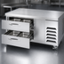Thumbnail image #4 for Beverage-Air 52-Inch One-Section Worktop Cook Stand Refrigerator with 2 Drawers and Stainless Steel Top