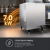 Thumbnail image #3 for Hubbell J167 Electric Booster Heater with 16-Gallon Stainless Steel Tank, 7.0 kW Floor Model
