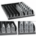 Thumbnail image #3 for Atosa 20/24 oz Bottle Organizer, 9-Wide 5-2-1-1 Configuration