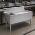 Thumbnail image #3 for Advance Tabco Prestige Supreme 42-Inch Stainless Steel Bar Ice Bin with Left Bottle Storage Rack and 7-Inch Backsplash, No Cold Plate