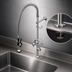Thumbnail image #3 for Equip Commercial Pre-Rinse Unit with 6-1/8-Inch Add-On Faucet and Swing Nozzle, Deck Mount