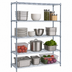 Thumbnail image #3 for Quantum 4-Shelf Wire Shelving Unit, 48