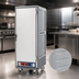 Thumbnail image #3 for Metro C5 3 Series Full-Height Mobile Heated Holding Cabinet, Lower Watt, Gray Insulation Armour, Solid Door, Fixed Wire Slides