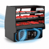 Thumbnail image #5 for Fusion® GMDSV4R 51-Inch Refrigerated Full-Service Deli Case with Straight Glass Front, Self-Contained Refrigeration