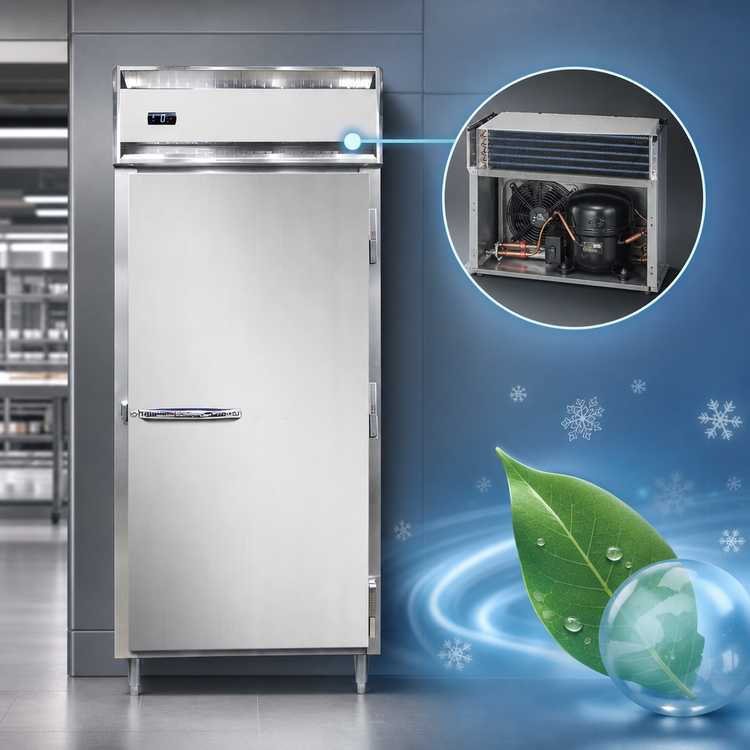 Product image #3 for Continental Refrigerator D1FXN Designer Line One-Section Extra-Wide Reach-In Freezer