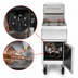Thumbnail image #4 for Vulcan 15-1/2 Inch Wide Free-Standing Gas Fryer, 35-40 lb. Capacity, Millivolt Controls