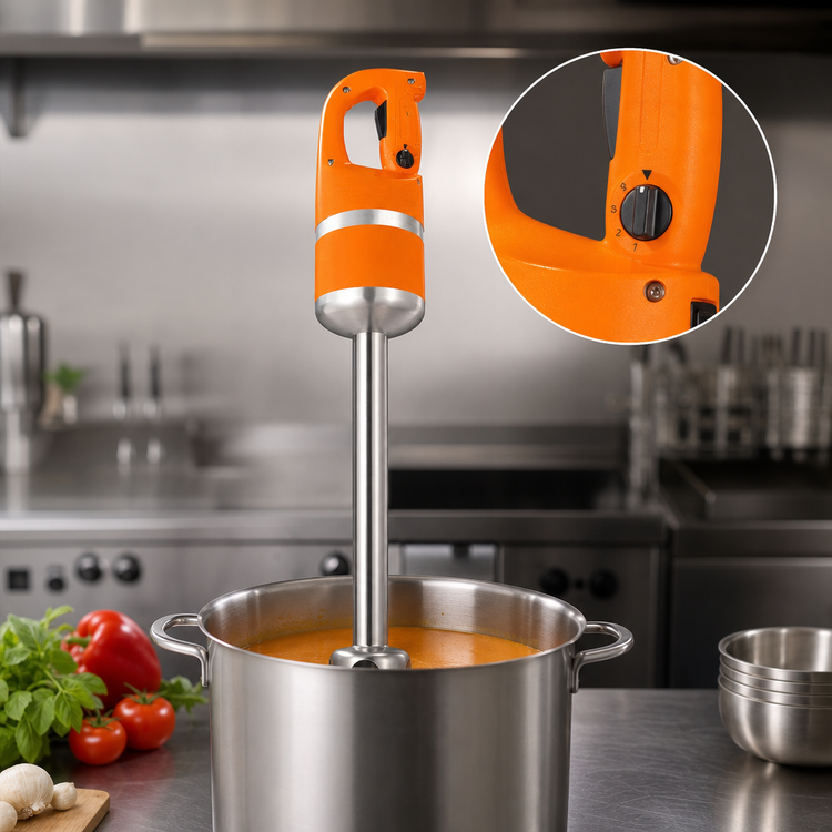 Product image #3 for Master MX2000 Variable Speed Immersion Blender with 16-Inch Stainless Steel Shaft, 15-Gallon Capacity, 115V