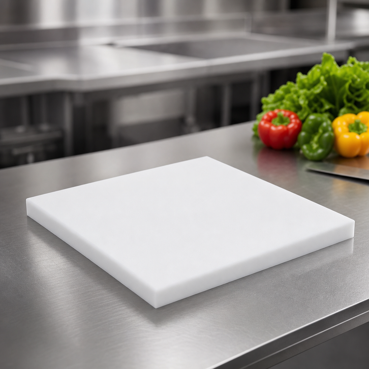 Product image #4 for Eagle Group 1800 Series Poly Cutting Board for Work Tables, 15 x 15 x 1/2 Inch, Not Attached