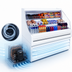 Thumbnail image #3 for Howard-McCray Ovation Series SC-OS30E-6 75-Inch Self-Contained Open Merchandiser with Straight Plexi Ends